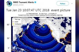 Cinci ore de spaimă pentru americani, după un cutremur de 7,9 şi alertă de tsunami