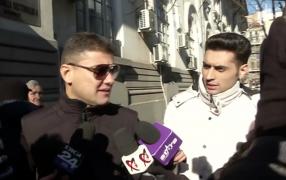Daune de zeci de mii de euro, cerute în instanţă de agentul agresat de Cristian Boureanu (Video)