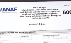 Formularul 600 nu dispare. Doar se amână depunerea lui, până la 15 aprilie