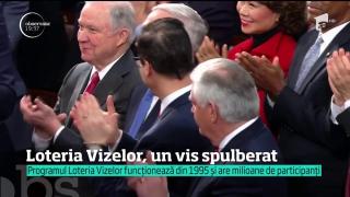 Donald Trump, în primul său discurs despre Starea Naţiunii, a propus desfiinţarea Loteriei Vizelor