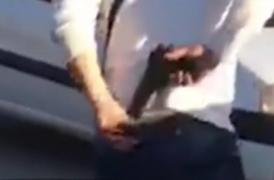 Taximetristul pistolar de la Otopeni susţine că el e victimă şi de aceea a scos arma