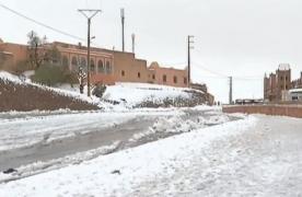 Pentru prima oară în ultimii 60 de ani a nins în sudul Marocului