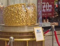 Cel mai mare inel de aur din lume cântăreşte nu mai puţin de 64 de kilograme!