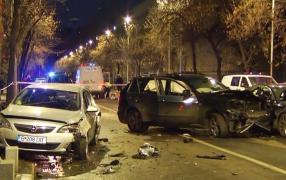Șoferul care a provocat carambolul din București a lovit intenționat mașinile. Voia să își ucidă soția