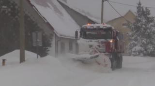 Croaţia, paralizată de ninsori. Zăpada depusă în ultimele 24 de ore atinge aproape un metru (Video)