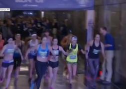 Adrenalină la cote maxime în Empire State Building