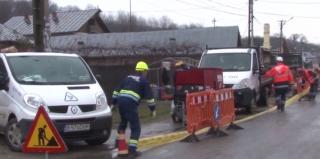 Dâmboviţa, fără căldură. A fost nevoie doar de o avarie la reţeaua de distribuţie a gazelor (Video)