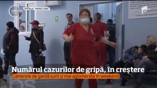 Numărul cazurilor de gripă creşte de la o zi la alta