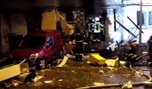 Explozie puternică în Capitală, la un fast food de pe Bulevardul Şincai