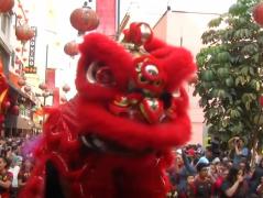 Oameni din toată lumea au sărbătorit în stradă intrarea în Anul Câinelui de Pământ