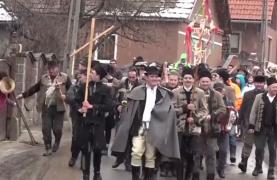 Fărşangul, sărbătoarea care alungă iarna din Harghita