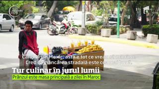 Tur culinar în jurul lumii. Mâncarea de la tarabele de pe stradă este plină de savoare