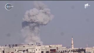 Atacuri cu zeci de victime, lângă Damasc