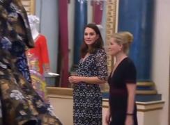Ducesa de Cambridge, Kate Middleton, recepție dedicată modei la Buckingham (Video)