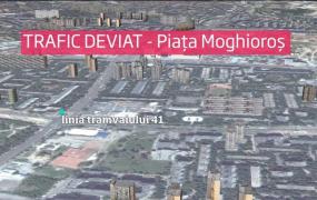 Lucrările la metroul Drumul Taberei deviază tramvaiul 41