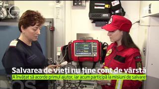 Salvarea de vieți nu ține cont de vârstă, demonstrează o adolescentă de 17 ani din Gorj