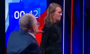 Scântei la prima dezbatere prezidenţială televizată din Rusia (Video)