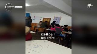 Imagini incredibile filmate într-un liceu tehnologic din Dolhasca, judeţul Suceava!