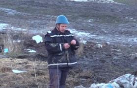 Pirotehniștii ieșeni au detonat o bombă de aviaţie descoperită în centrul comunei Leţcani