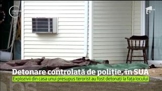 O locuinţă din statul american Wisconsin, distrusă de o explozie declanşată chiar de poliţişti