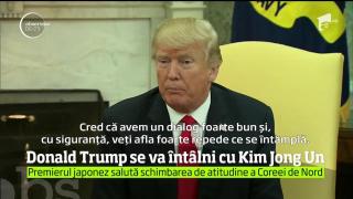 Donald Trump se va întâlni cu Kim Jong Un
