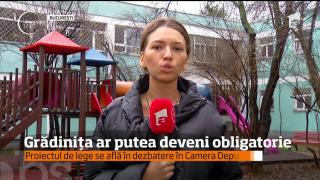 Grădiniţa ar putea deveni obligatorie din anul 2020!