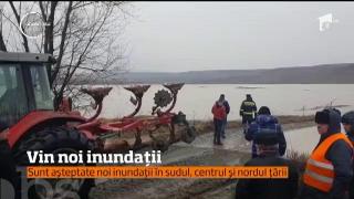 Cod roşu! În sudul, centrul şi nordul ţării sunt aşteptate noi inundaţii