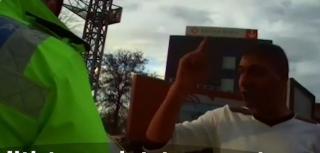 Ameninţări cu moartea pe o stradă din Capitală! Un poliţist a fost avertizat, fără nicio reţinere, de un taximetrist