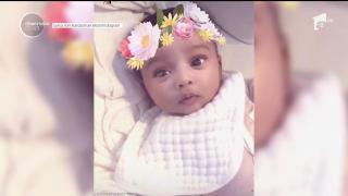 Primele imagini cu Chiago, cel de-al treilea copil al lui Kim Kardashian