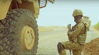 Cum arată o misiune de rutină a soldaților români în mediul ostil din Kandahar, Afganistan