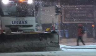 Noapte de iarnă la final de martie. A fost o nouă noapte albă pe străzile din România