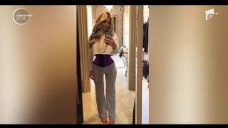 Silueta de tip clepsidră, la modă. Corsetul nu lipseşte din garderoba vedetelor