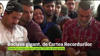 Baclava gigant, de Cartea Recordurilor