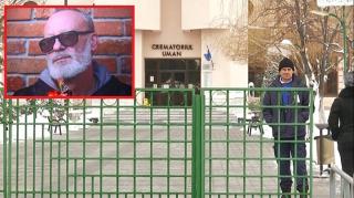 Andrei Gheorghe a fost incinerat. Prietenii şi rudele au venit la crematoriu, să-şi ia rămas bun