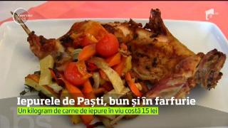 Iepurele de Paști, bun și în farfurie