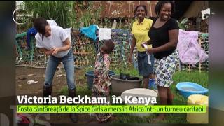 Victoria Beckham, în Kenya