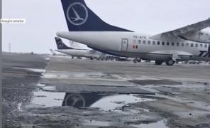 Avioanele dau în gropi pe Otopeni. Directorul TAROM se plânge de căile de rulare proaste de pe aeroport