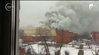 Tragedie într-un oraş din vestul Siberiei! Cel puţin 37 de oameni au pierit într-un incendiu devastator