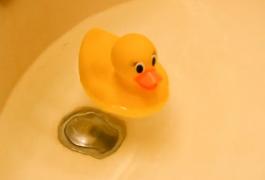 Rățuștele din cauciuc, pericol pentru copii