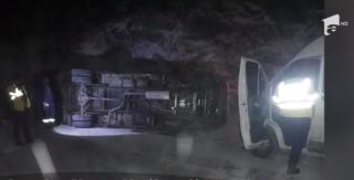 Mărturiile şocante ale turiştilor din Israel care s-au răsturnat cu microbuzul în tunelul spre Salina Slănic