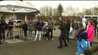 Locuitorii unei orăşel din vestul Germaniei, în loc să mănânce ouăle de paşte, le-au folosit pe post de proiectile