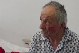 Bătrânul bătut de doi tineri în Braşov şi ajuns la spital în stare gravă locuia într-un cort. Mobilizare uriaşă pentru o casă