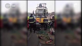 Statistică alarmantă în Bucureşti. Numărul oamenilor care ajung sub roţile tramvaielor a crescut de peste 12 ori într-un singur an!