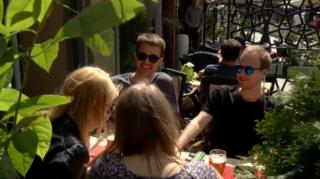 Paştele românesc, sărbătorit şi de străini în Centrul Vechi din Capitală