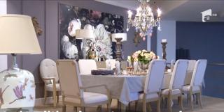 Masa de Paşte, ultimele pregătiri. Ouăle vopsite în nuanţe tari şi paharele de cristal sunt la modă