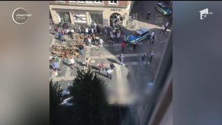Atac sângeros în Germania. O camioneta a intrat în oamenii aflaţi la o terasă din centrul oraşului Munster