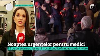 Noapte albă de Înviere pentru medicii de la Serviciul de Ambulanţă