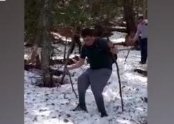 Turiști norvegieni salvați din calea avalanșei, pe vârful Omu. Străinii au plecat la drum doar cu un GPS