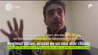 Donald Trump ameninţă cu represalii după un nou atac cu arme chimice atribuit regimului din Siria