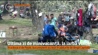 Ultima zi din minivacanța de Paște, la iarbă verde